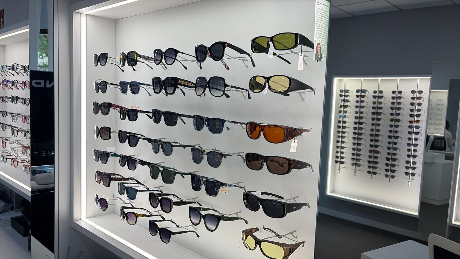 Expositor gafas de sol Novavision Toledo